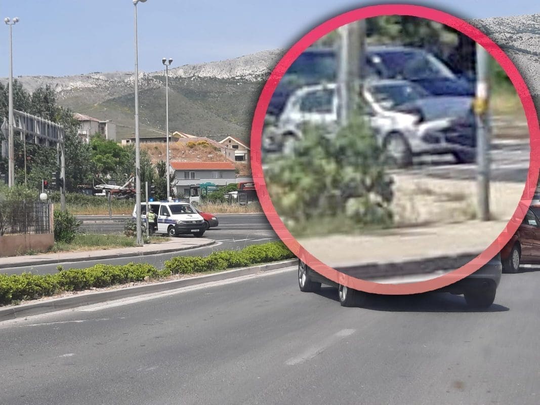 DVIJE OSOBE HITNO PREBAČENE U KBC SPLIT Sudar na izlazu iz Splita