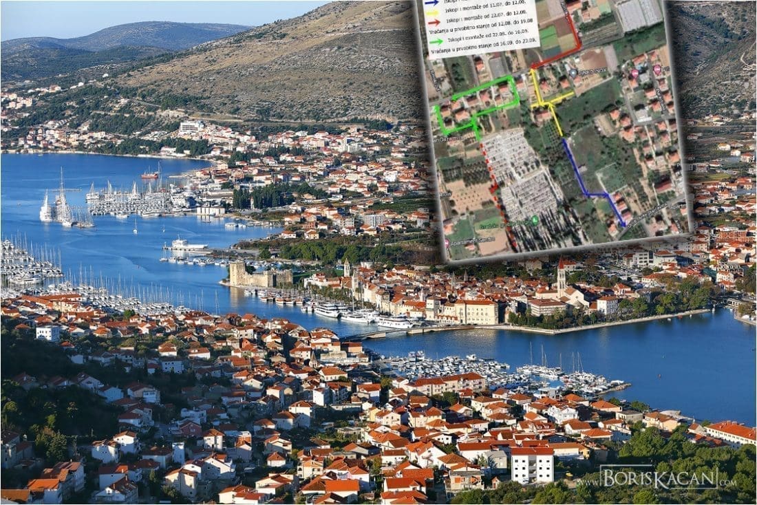 VELIKA VIJEST ZA TROGIRANE Grad najavio skori početak radova na vodoodvodnoj mreži, zatvara se dio prometnica