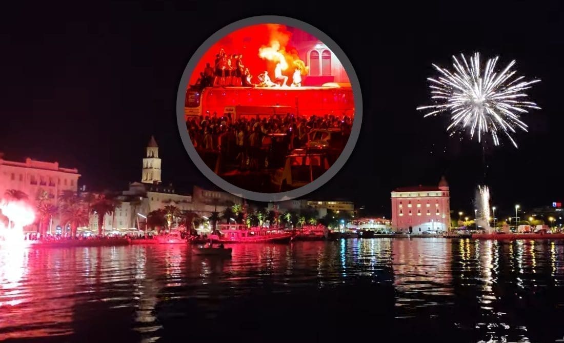 Vrhunac fešte na Rivi bio je veličanstveni vatromet