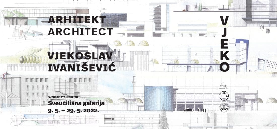 Izložba "Vjekoslav Ivanišević – Arhitekt" otvara se u ponedjeljak u Sveučilišnoj galeriji u Splitu