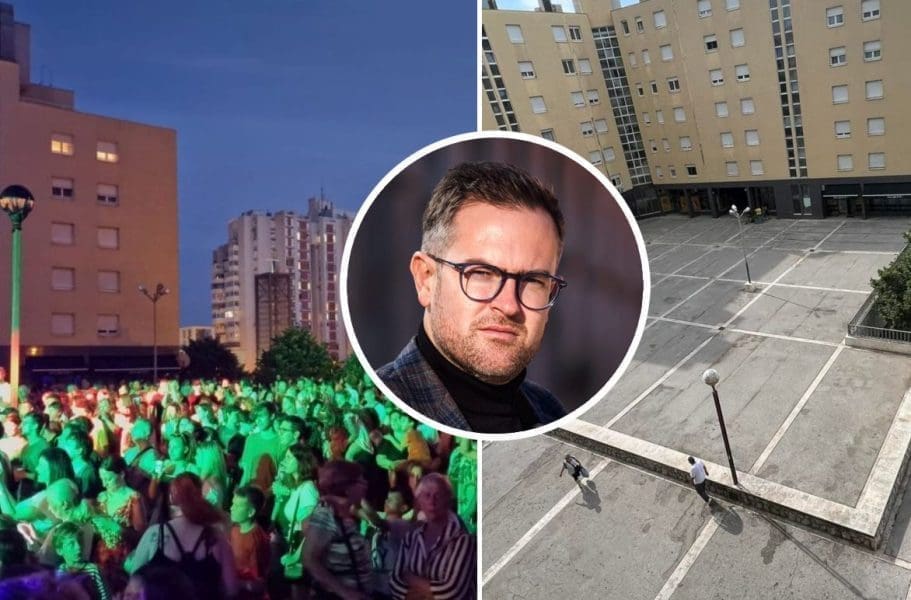 Nakon spektakularne fešte predsjednik GK Trstenik, Damir Barbir se zahvalio komunalcima, Čistoći, Parkovima i nasadima što su u najkraćem mogućem roku očistili trg