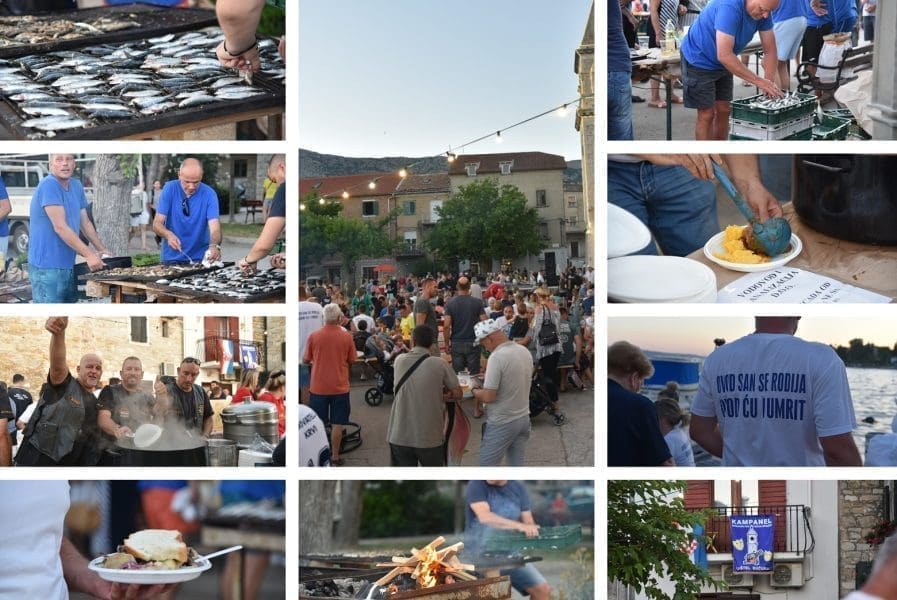 POKAZALI SU OGROMNO SRCE Veliki broj Kaštelana sudjelovao u humanitarnoj gastro večeri, svi su bili uz teško bolesnu Darku!