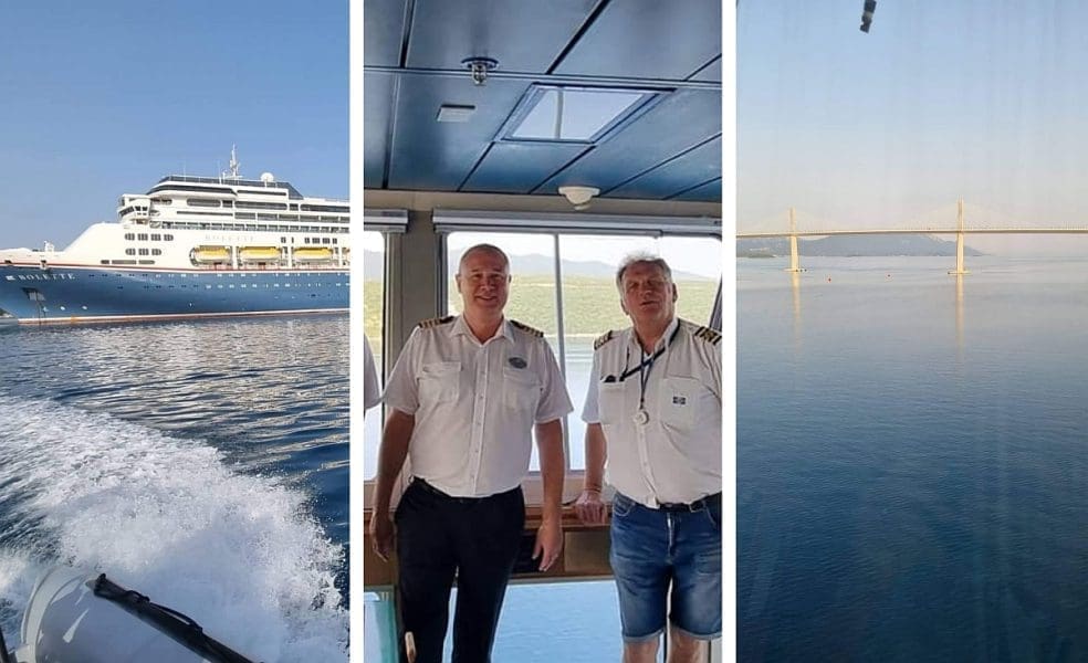 Veliki trenutak hrvatske pomorske povijesti: Ovako je s kruzera izgledao prolazak ispod Pelješkog mosta