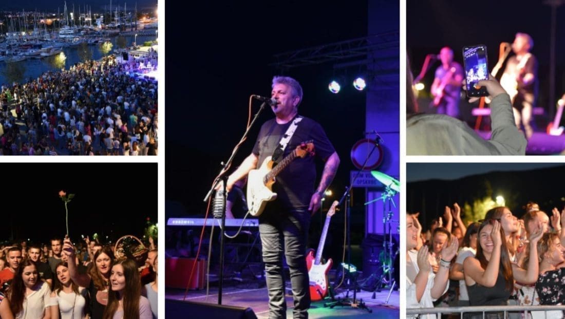 SPEKTAKL U KAŠTELIMA Grupa Dalmatino rasplesala Kaštelane, ekipa uglas s njima pjevala najveće hitove