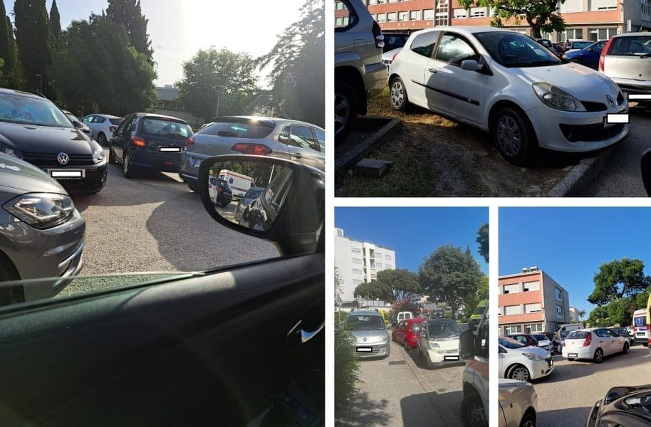 ŠTO SE OVDJE DOGAĐA? Šokiranu i revoltiranu Splićanku uzrujao prizor kod bolnice: "Živciraju me takvi vozači"