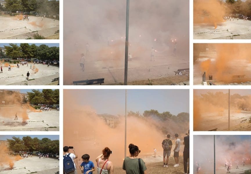 NEVIĐENA ZABAVA U SPLITSKOM VAROŠU Prolaznici masovno snimali osmaše, napravili su show: "Čudo jedno"