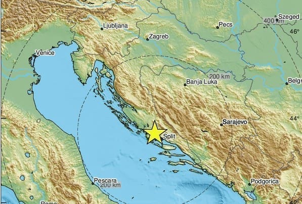 ZATRESLA SE DALMACIJA Umjereno jak potres na području Zagore: "Zvučalo je kao eksplozija"