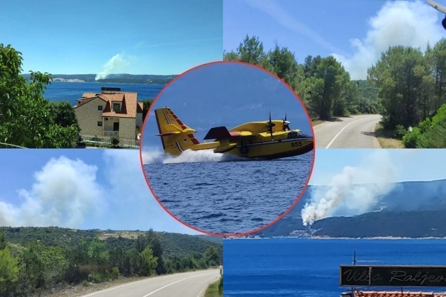 VATRENA BUKTINJA NA BRAČU Doznali smo nove detalje! U pomoć stižu i zrakoplovne snage