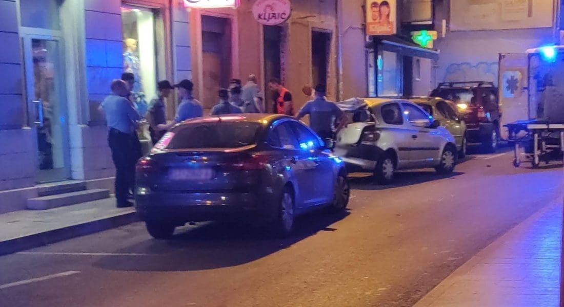 DRAMATIČNA POTJERA OD SPLITA Policajac lovio motorista. Pao s motora, teško je ozlijeđen