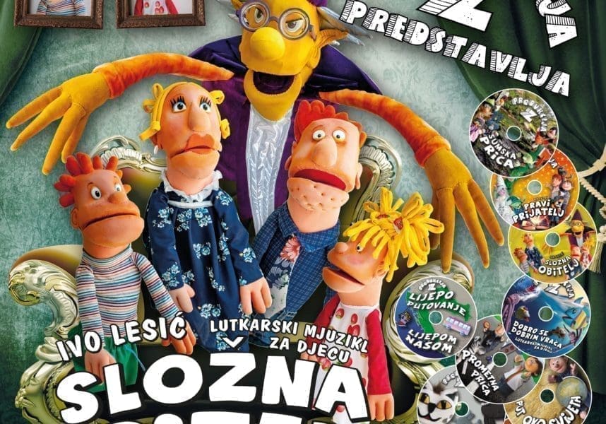 ZA DJECU I RODITELJE Ove srijede u 20 sati ispred Prime 3 poučni mjuzikl "Složna obitelj"