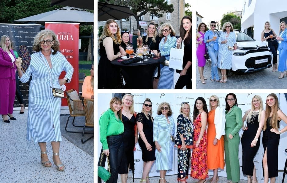 STVARNE ŽENE NOSILE SU REVIJU COMMA Women in Adria organizirale su prvi ovogodišnji ljetni party