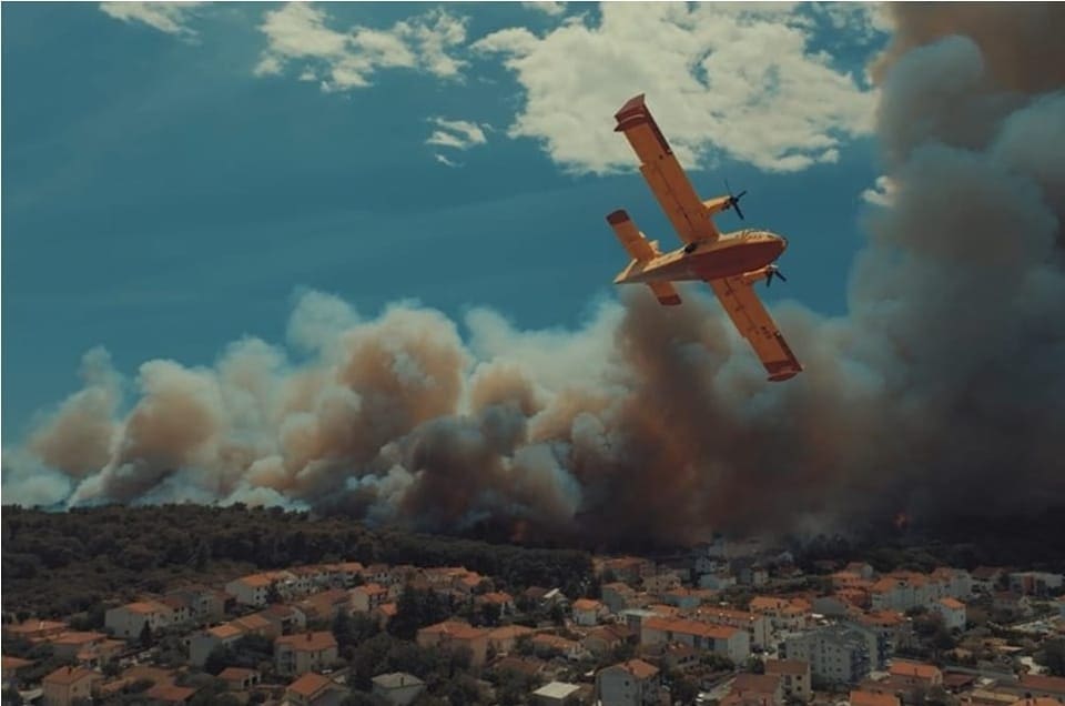 IZA REŠETAKA ZBOG DRONA Policija još uvijek lovi pilota drona, svjedoci: "Bile su to minute užasa!"