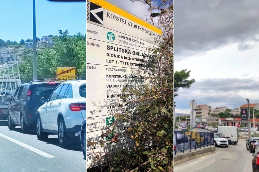 ŠTO JE S BRZOM CESTOM OMIŠ - SPLIT? Velike gužve od Stobreča do Grljevca potaknule su na razmišljanje: " Zašto se u najkraćem mogućem roku radovi ne nastave?"