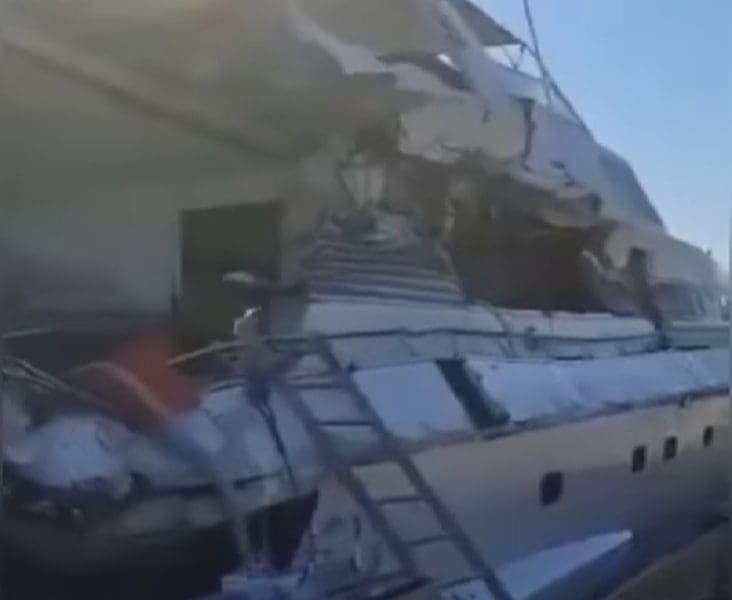 FILMSKA POTJERA NA MORU Zapovjednik jahte se nakon susreta s obalnom stražom dao u bijeg, morali su pucati