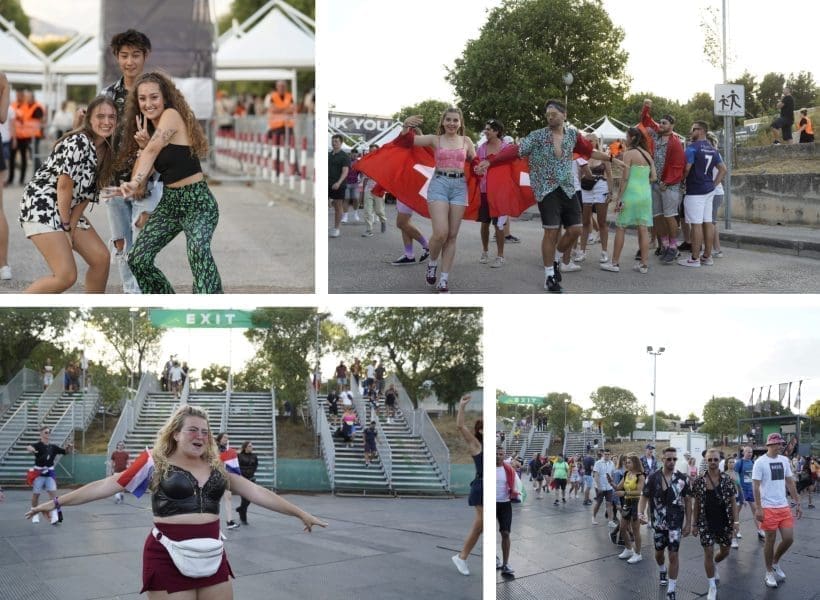 LUDILO PRED ULTRU Donosimo atmosferu prije početka festivala, svi su nabrijani