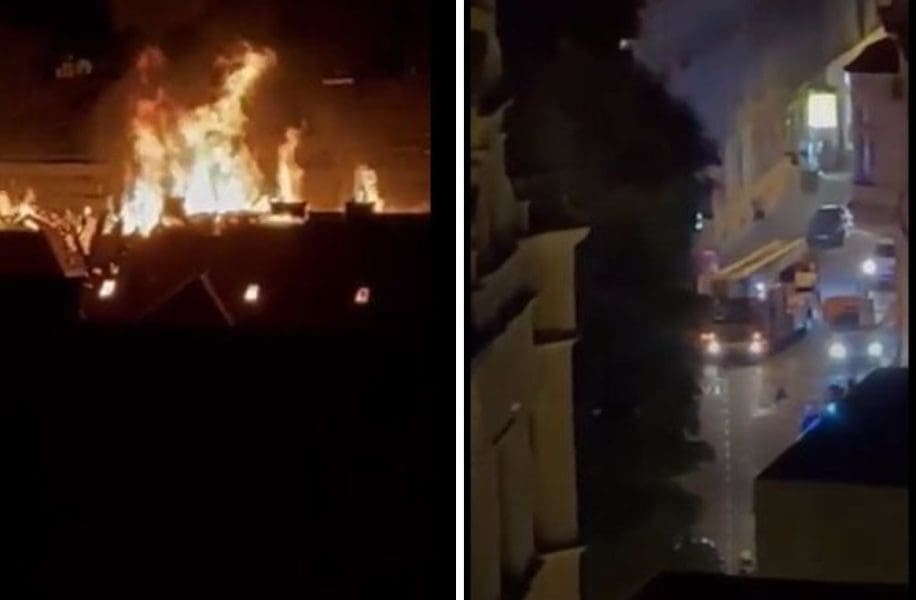 Vatrogasci su uspjeli lokalizirati požar u centru metropole: "Osjetio se grozan miris"