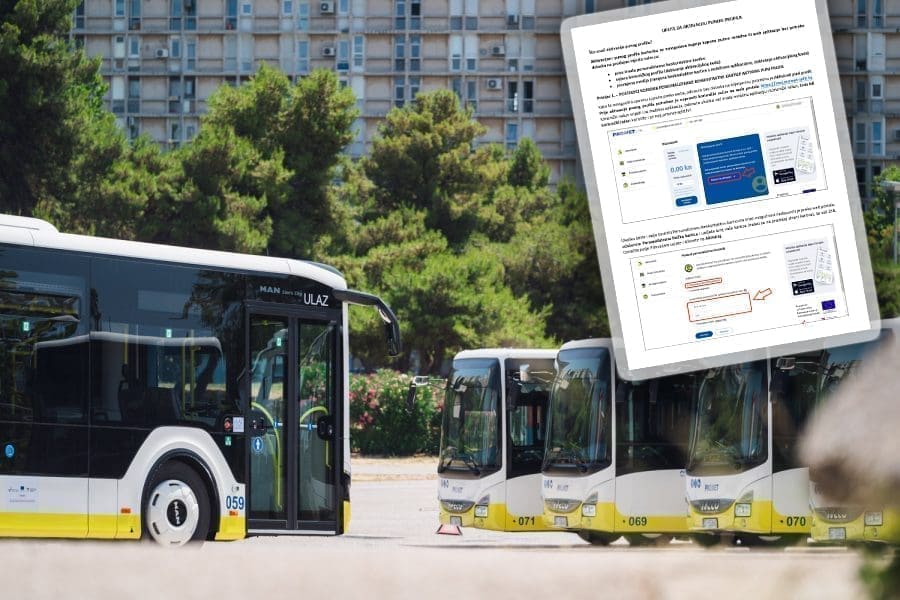 Promet Split objavio upute za aktivaciju punog profila: Evo kako do kupona preko aplikacije