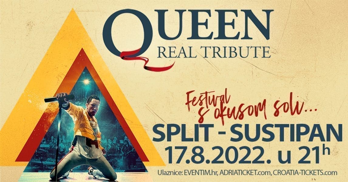 "S OKUSOM SOLI..." Vodeći svjetski tribute bend Queen Real Tribute izvodit će najveće hitove