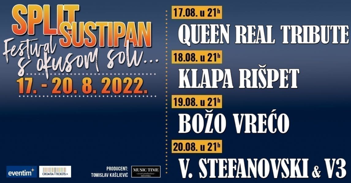 "S OKUSOM SOLI..." Na splitski Sustipan stižu vrhunski glazbenici: Četiri dana pravog glazbenog užitka