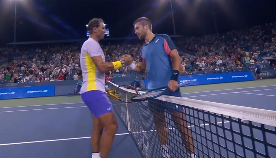 Borna Ćorić šokirao Rafaela Nadala nakon skoro tri sata borbe: ''Nije me bilo dvije godine, ovo je ludo''