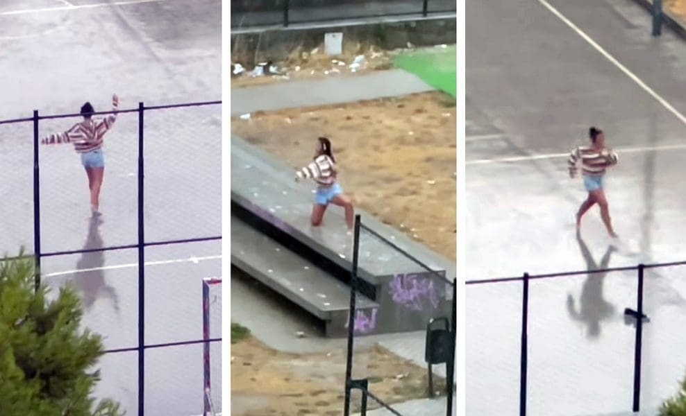 Tko je simpatična djevojka čiji je jučerašnji video plesa na kiši u Splitu postao hit na društvenim mrežama?