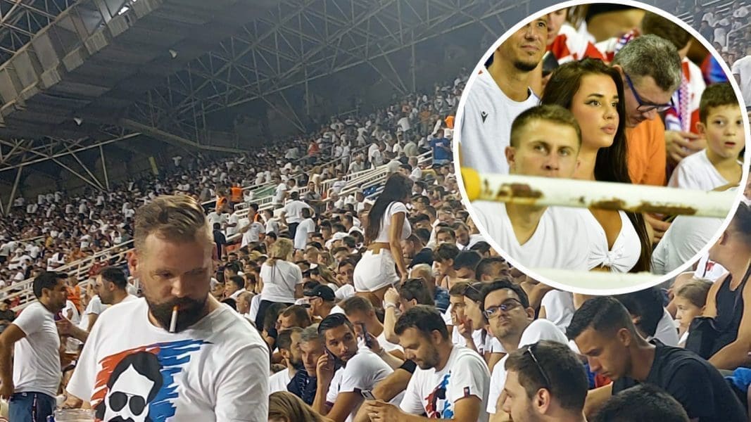 UMOTANA U BILO Najpoznatija domaća navijačica mami poglede na zapadnoj tribini