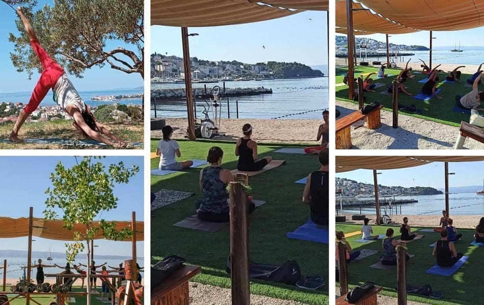 Yoga na plaži u Stobreču postala je hit ovog ljeta