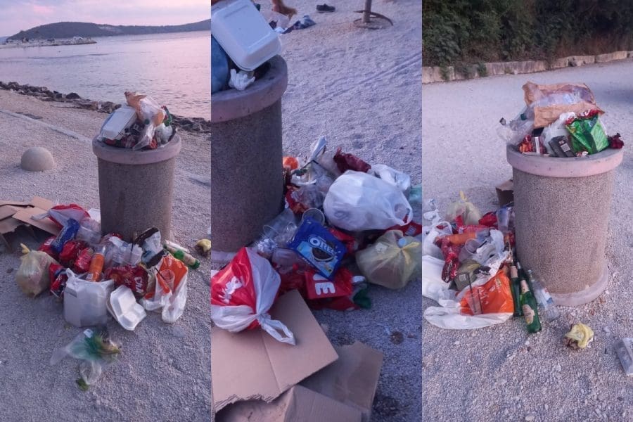 RUŽNI PRIZORI S POPULARNE SPLITSKE PLAŽE "Svaku večer je ovako"