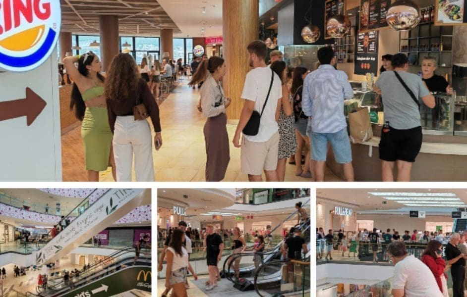 NAVALA NA SPLITSKI TRGOVAČKI CENTAR Kiša "potjerala" ljude u kupovinu