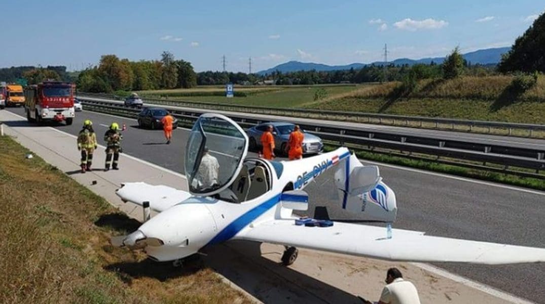 ŠTO SE DOGODILO U SUSJEDSTVU? Manji avion sletio je na autocestu!