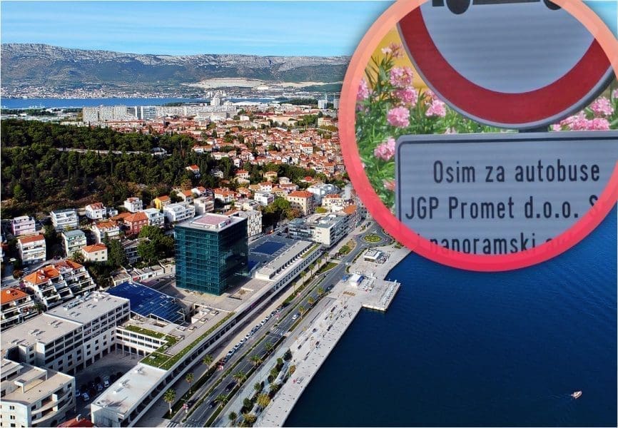 VELIKE NOVOSTI OKO PROMETA ZAPADNOM OBALOM "Niknuo" novi prometni znak zabrane: "Prometno redarstvo će sve turističke autobuse na rotoru preusmjeravati na alternativne pravce..."