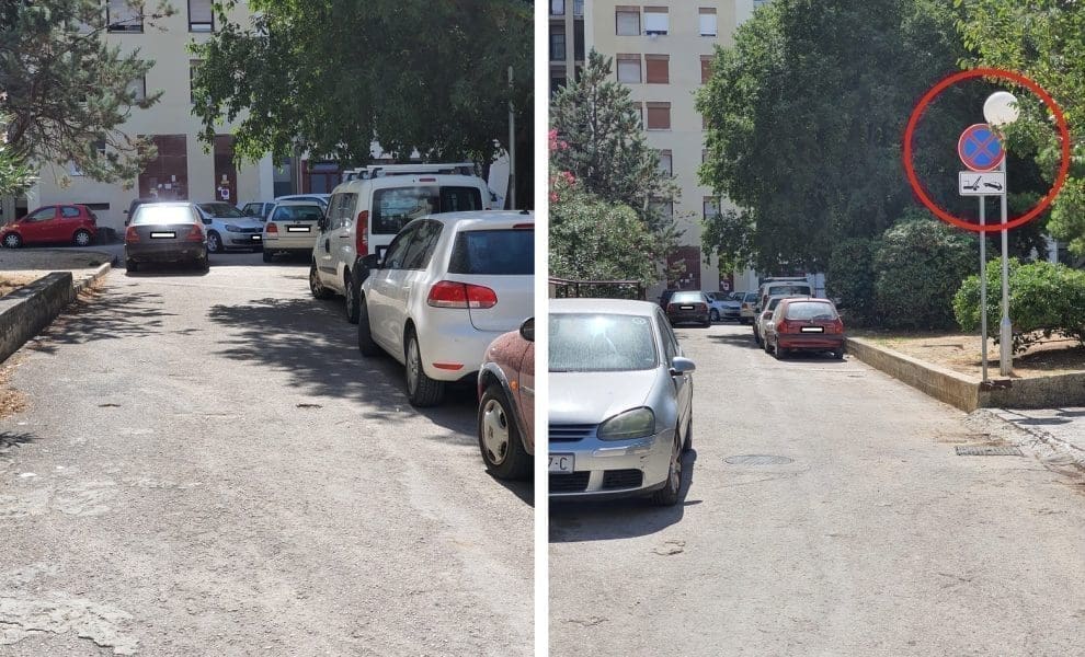 VAPAJ STANARA S PUJANKI Usprkos znaku parkira se na prolaz za hitne službe! Prethodni predstavnik stanara: "Vatrogasci nisu mogli pristupiti zgradi zbog parkiranih automobila"