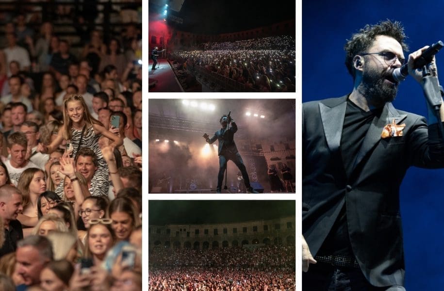 SPEKTAKL PETRA GRAŠE U PULSKOJ ARENI: "Posebno me raduje što sam u publici mogao vidjeti tri generacije koje su zajedno pjevale"