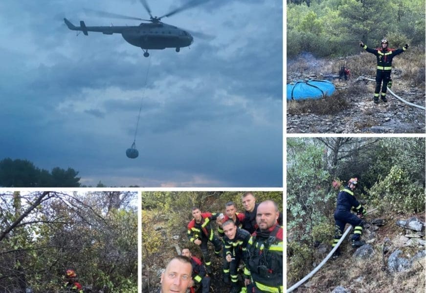 Ugašen požar na Braču: gorjelo kod deponija u Supetru, evo svih detalja