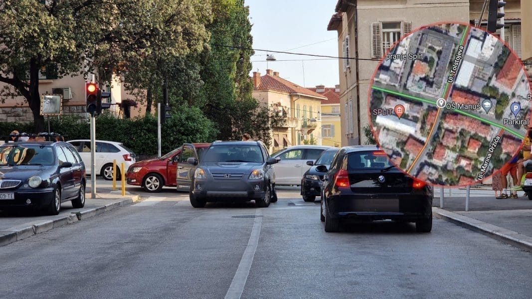 Prometna iznad 'Općine': sudar dvaju osobnih automobila
