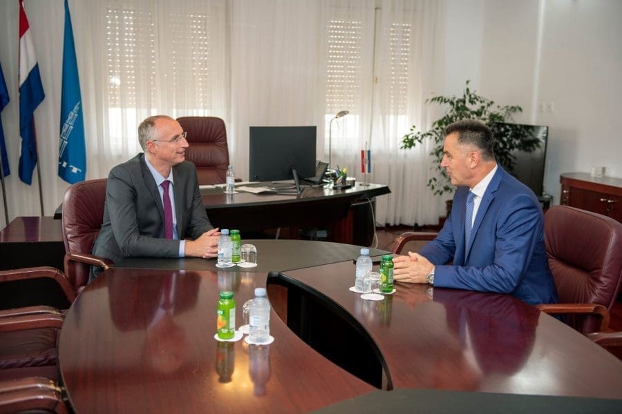 Ivica Puljak primio gradonačelnika Novog Pazara Nihata Biševca