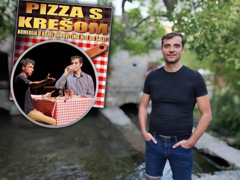 HIT KOMBINACIJA Robert Kurbaša i Krešimir Mišak s komedijom "Pizza s Krešom" stižu u Omiš, Solin i Žrnovnicu