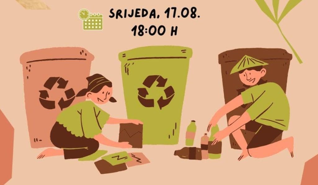 EDUKATIVNA RADIONICA Savjet mladih SDŽ najavljuje: "Predavanje o vrstama i načinima samostalnog odvajanja otpada"