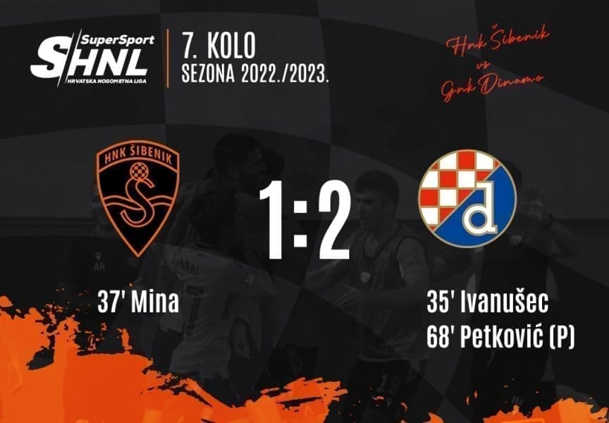 Šibenik nije uspio protiv Dinama: Petković ušao u nastavku i slomio žilavi Šibenik iz penala