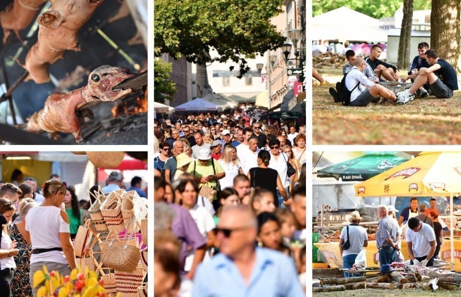PRIPREMA SE VELIKA FEŠTA Od ranog jutra ulice Sinja su prepune. Mnoštvo vjernika pohodi centar, a primijetili smo i nešto vrlo zanimljivo...