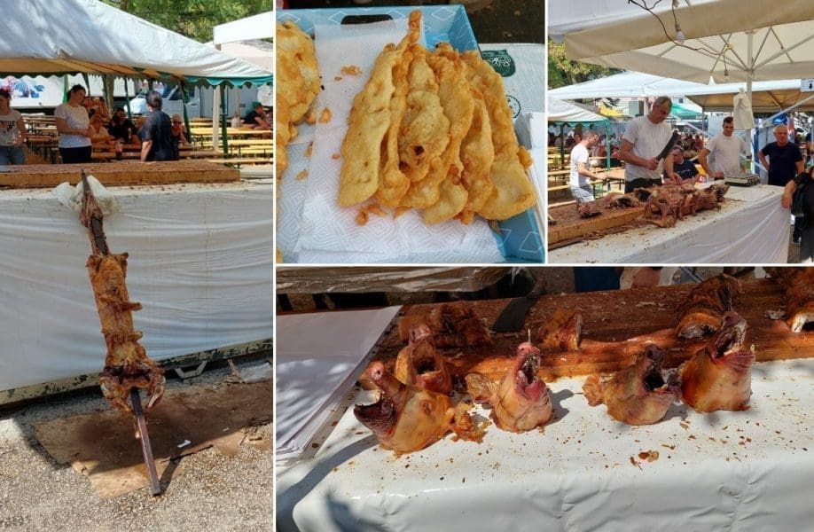 ĐIR ULICAMA SINJA Kilogram janjetine s ražnja od 250 kuna, a odojka? Od 100 do 150 kuna po kg, kako je mesar od volje