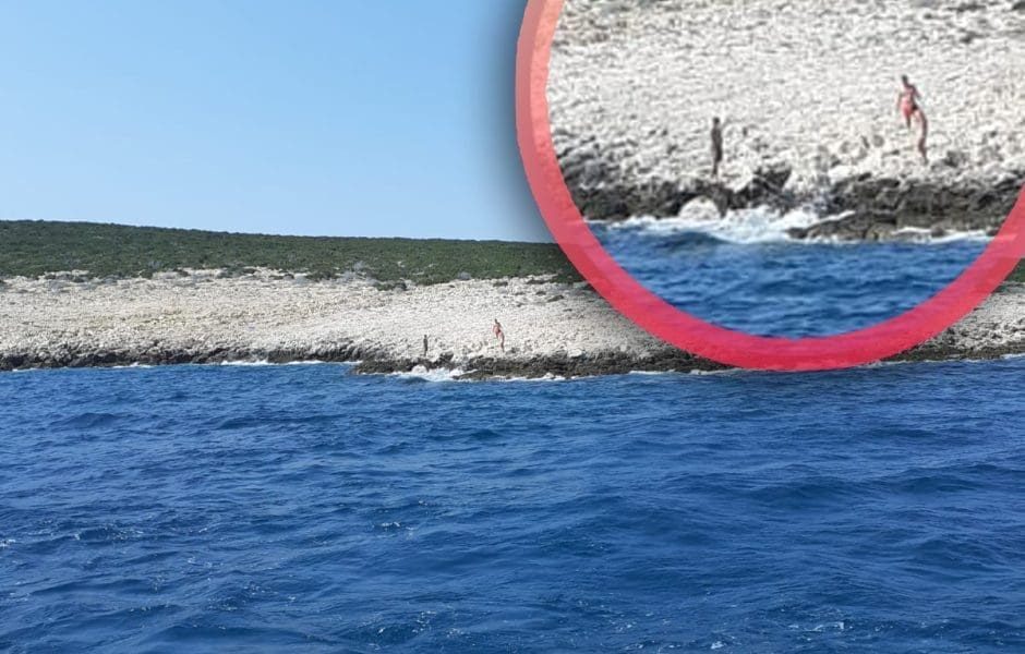 OTKAZAO IM ELEKTRIČNI POGON Olujna bura otpuhala gumenjak, skočili u more i doplivali do dalmatinskog otočića