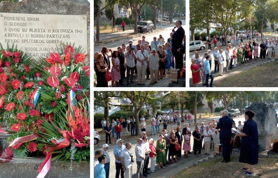 STRAVIČAN POKOLJ Na današnji dan Talijani su napravili zločin nad splitskim mladićima: Splićani se okupili ispred spomenika Prvom splitskom partizanskom odredu