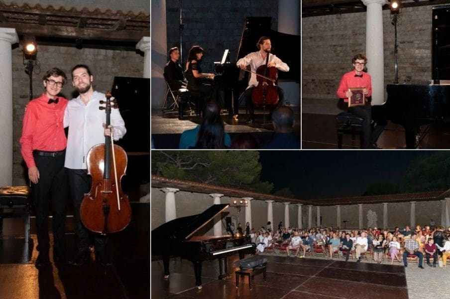 Zvjezdan Vojvodić i Luka Galuf, pobjednici Ciklusa mo. Vinko Lesić, sjajnim se koncertom predstavili publici Splitskog ljeta