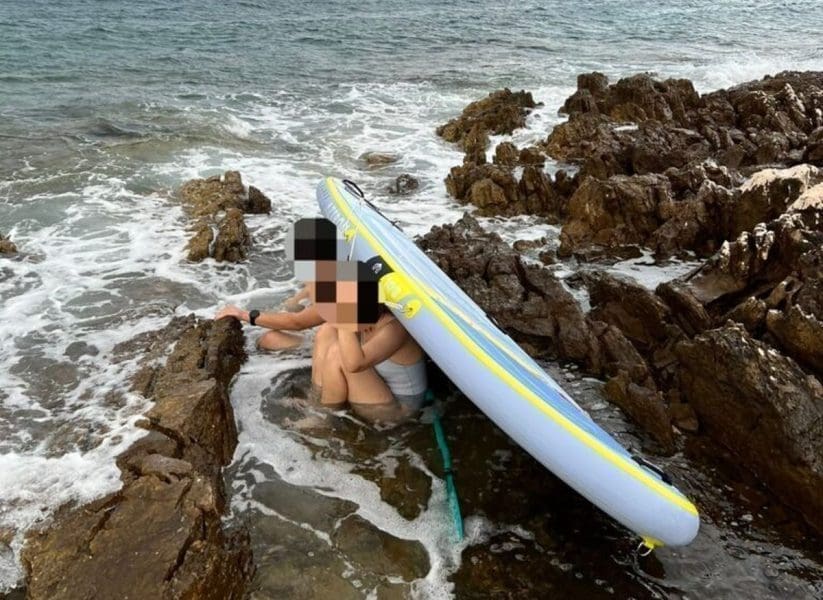 Nevera iznenadila maloljetne SUP avanturiste na Braču: vjetar i valovi ih izbacili na obalu