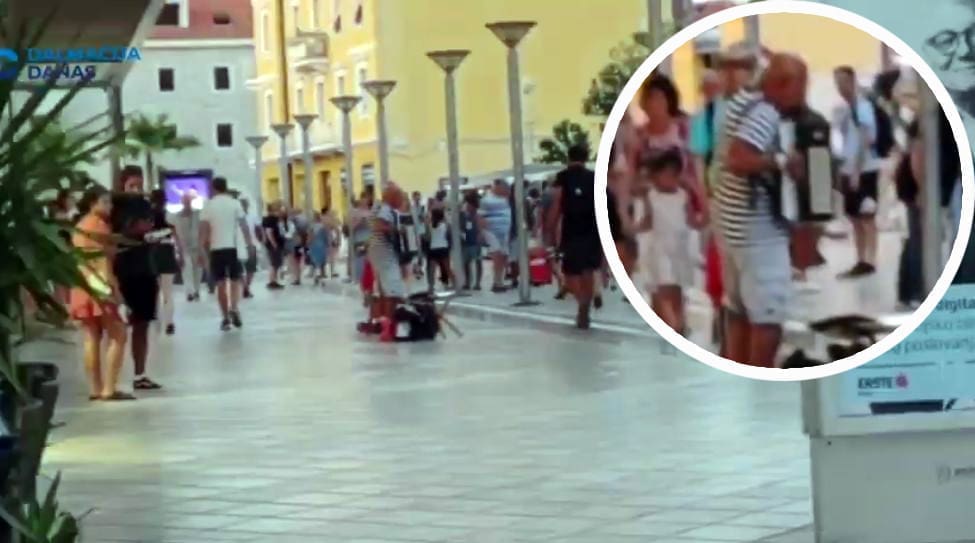 Ulični svirač danima na vrhu Marmontove pjeva poznatu ustašku pjesmu "Evo zore, evo dana", donosimo video!