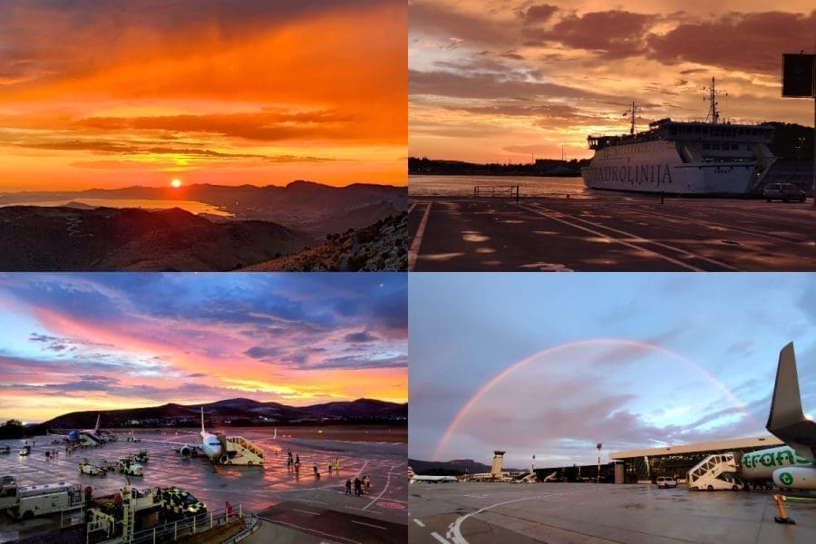 FANTASTIČNI PRIZORI Nebo nad Splitom najavilo promjenu vremena. Evo o čemu se radi