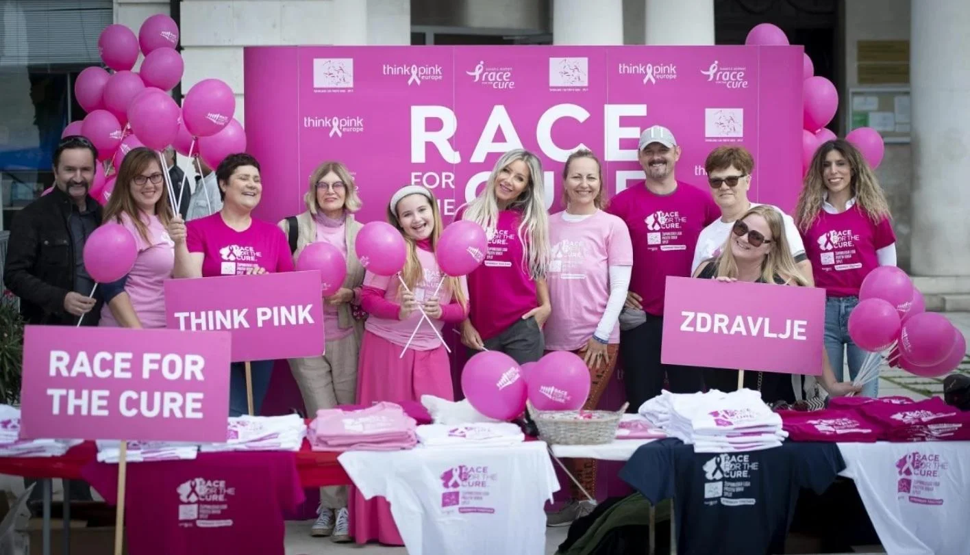 Jeste li spremni za Think Pink utrku? Još danas se možete registrirati na splitskoj Rivi i sudjelovati u borbi protiv raka dojke
