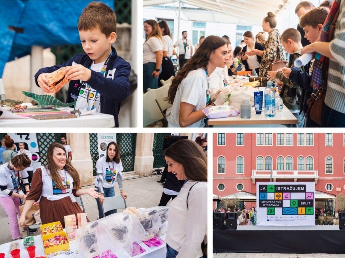 VELIKI INTERES ZA ZNANOŠĆU Europska noć istraživača u Splitu: Ovako izgleda kad na jedan dan postanete znanstvenik