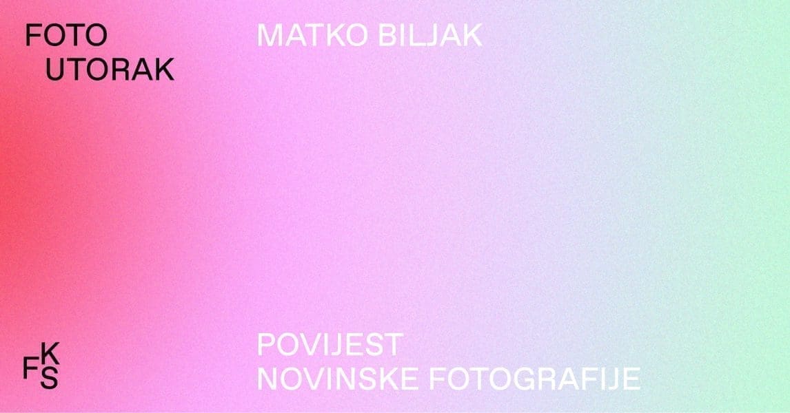 Matko Biljak gostuje u Foto utorku